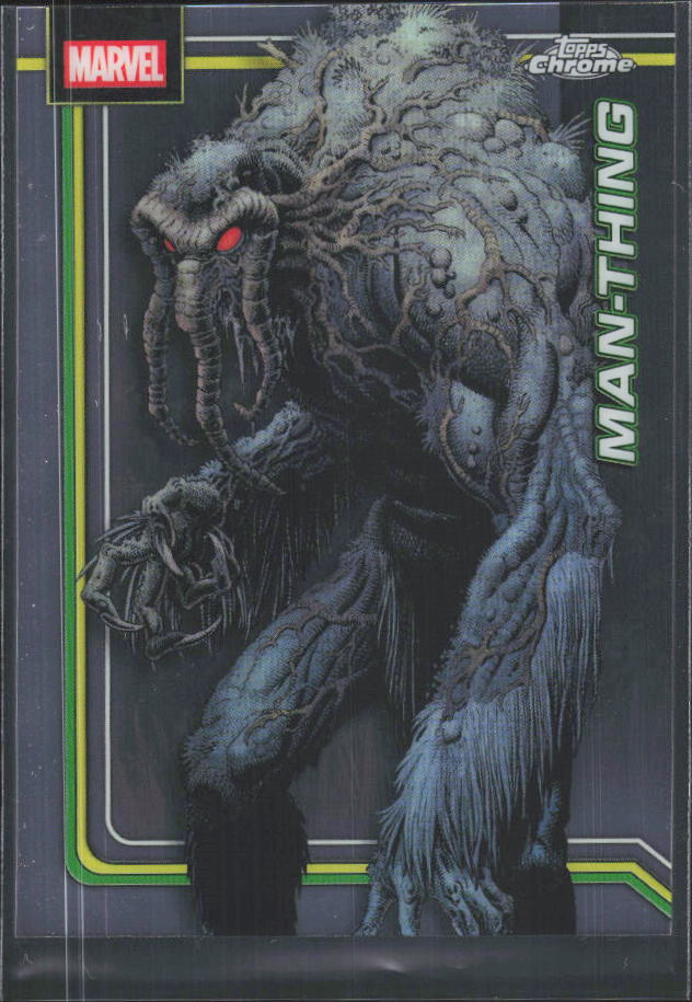 Man-Thing 2026 Chrome Marvel #075 – framsida