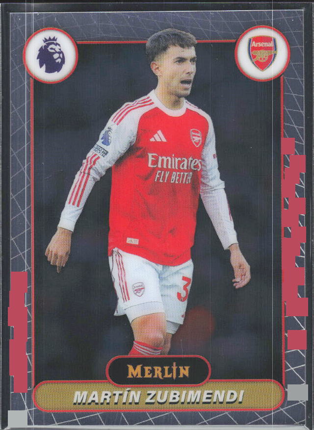 Martín Zubimendi 2026 Merlin Premier League #16 – framsida