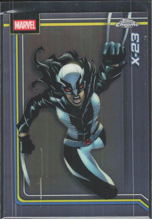 X-23 2026 Chrome Marvel #200 – framsida