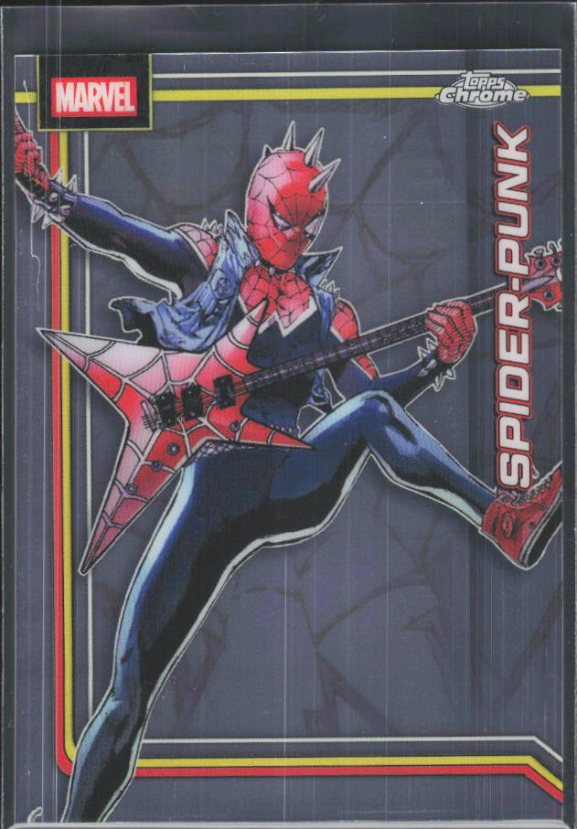 Spider-Punk 2026 Chrome Marvel #166 – framsida