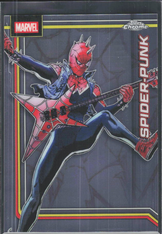 Spider-Punk 2026 Chrome Marvel #166 – framsida
