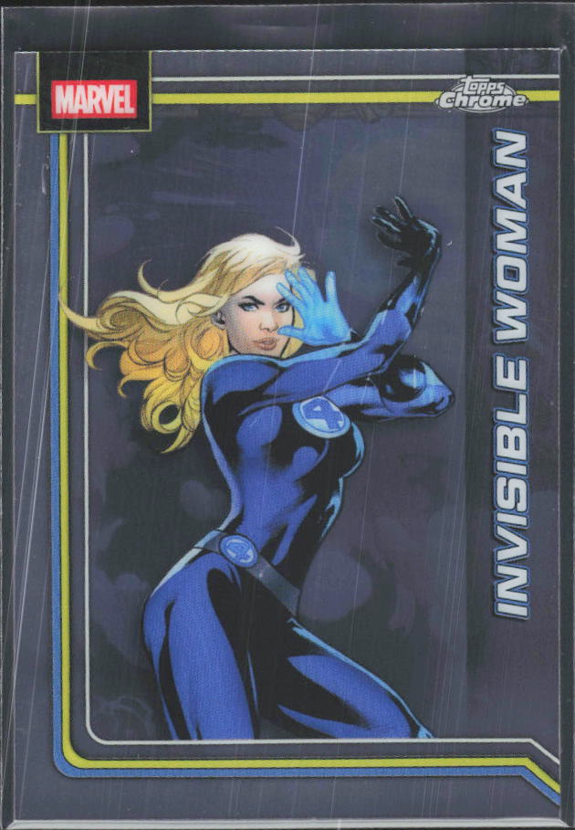 Invisible Woman 2026 Chrome Marvel #055 – framsida