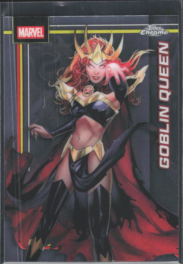 Goblin Queen 2026 Chrome Marvel #044 – framsida