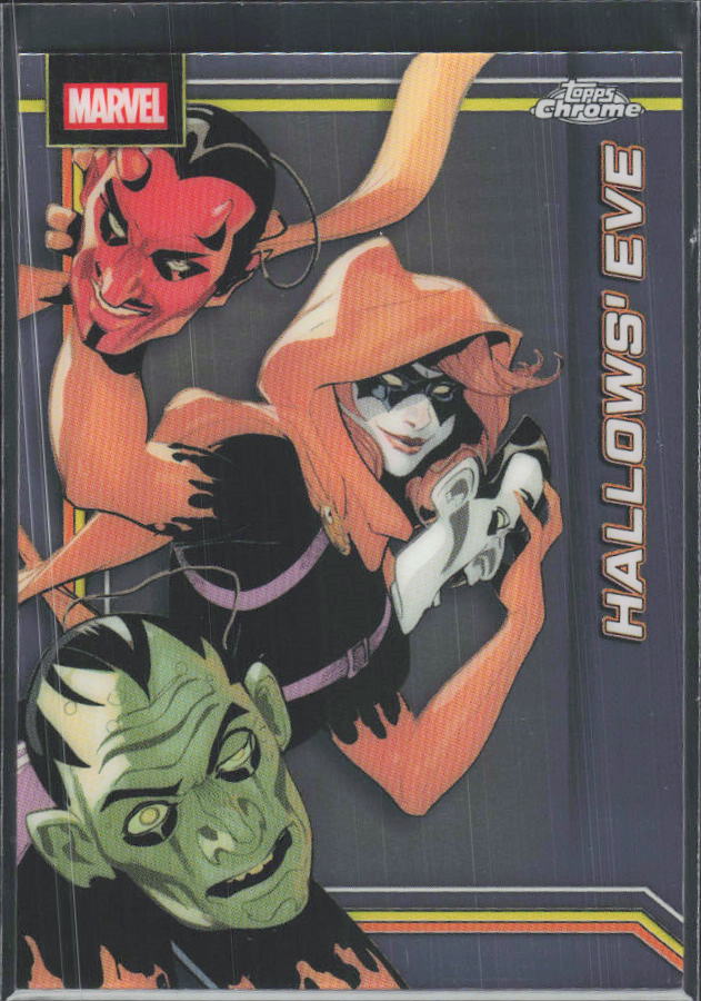 Hallows' Eve 2026 Chrome Marvel #122 – framsida