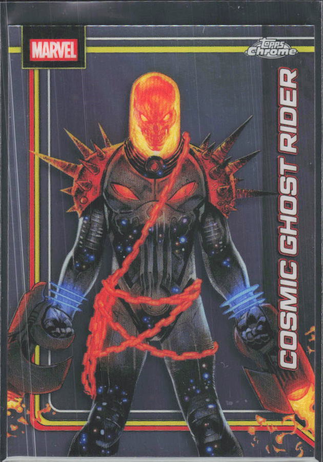 Cosmic Ghost Rider 2026 Chrome Marvel #108 – framsida