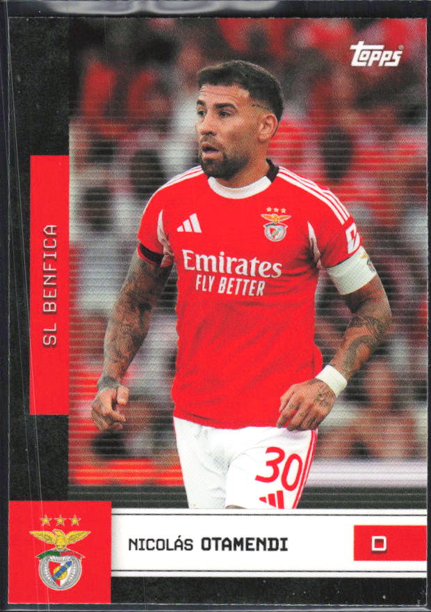 Nicolás Otamendi 2025-26 SL Benfica Team Set #7 – framsida