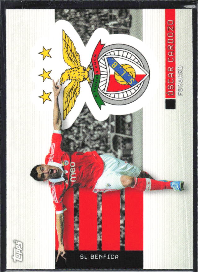 Óscar Cardozo 2025-26 SL Benfica Team Set Soaring Eagle #44 – framsida