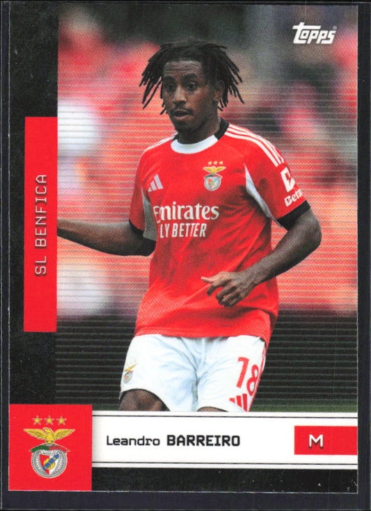 Leandro Barreiro 2025-26 SL Benfica Team Set #11 – framsida