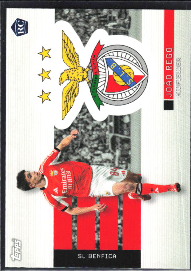 João Rego 2025-26 SL Benfica Team Set Soaring Eagle #46 – framsida