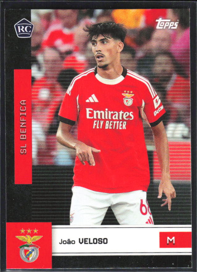 João Veloso 2025-26 SL Benfica Team Set #10 – framsida
