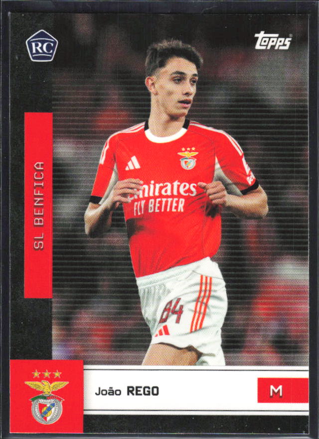 João Rego 2025-26 SL Benfica Team Set #15 – framsida