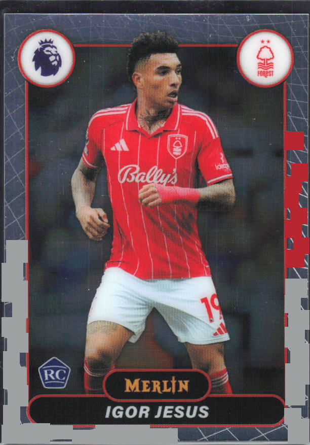 Igor Jesus 2026 Merlin Premier League #151 – framsida