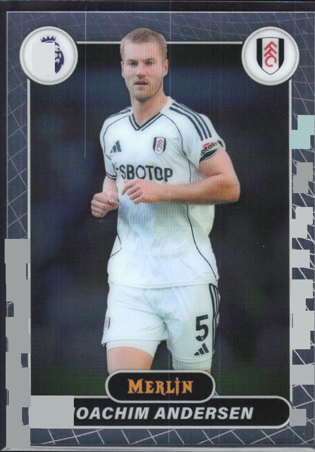 Joachim Andersen 2026 Merlin Premier League #99 – framsida