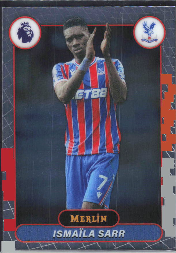 Ismaïla Sarr 2026 Merlin Premier League #75 – framsida
