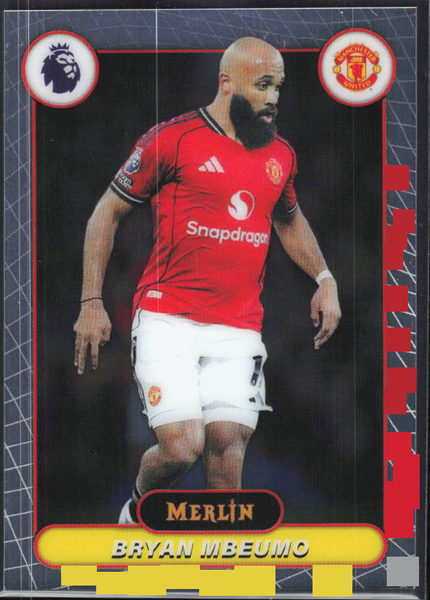 Bryan Mbeumo 2026 Merlin Premier League #131 – framsida