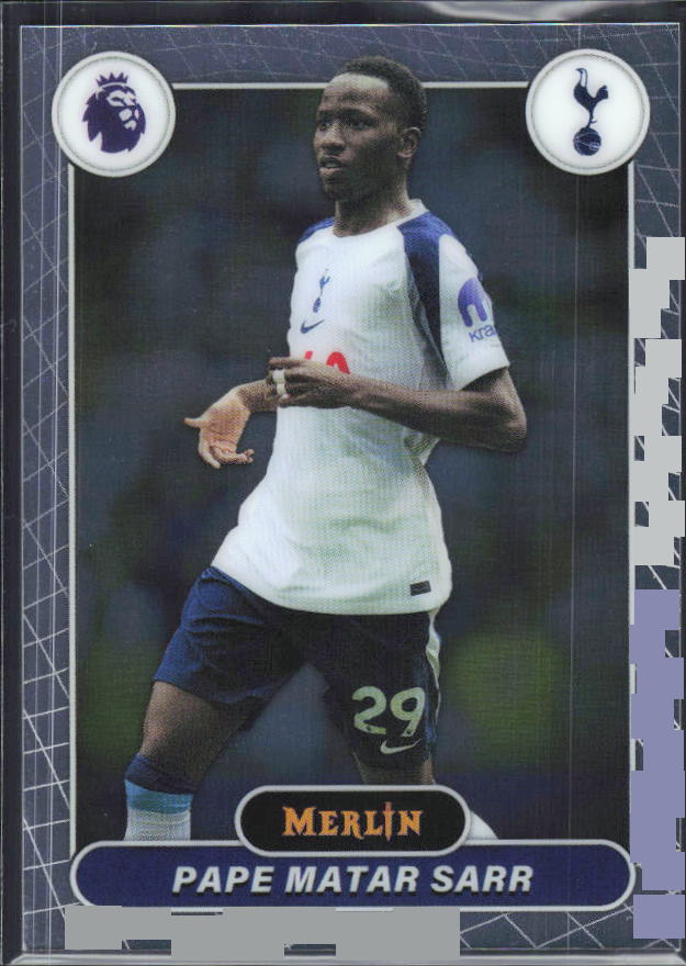 Pape Matar Sarr 2026 Merlin Premier League #178 – framsida