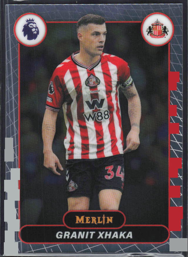 Granit Xhaka 2026 Merlin Premier League #166 – framsida