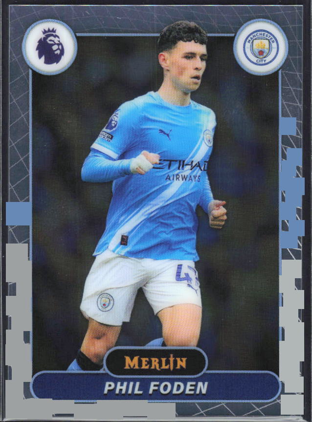 Phil Foden 2026 Merlin Premier League #122 – framsida