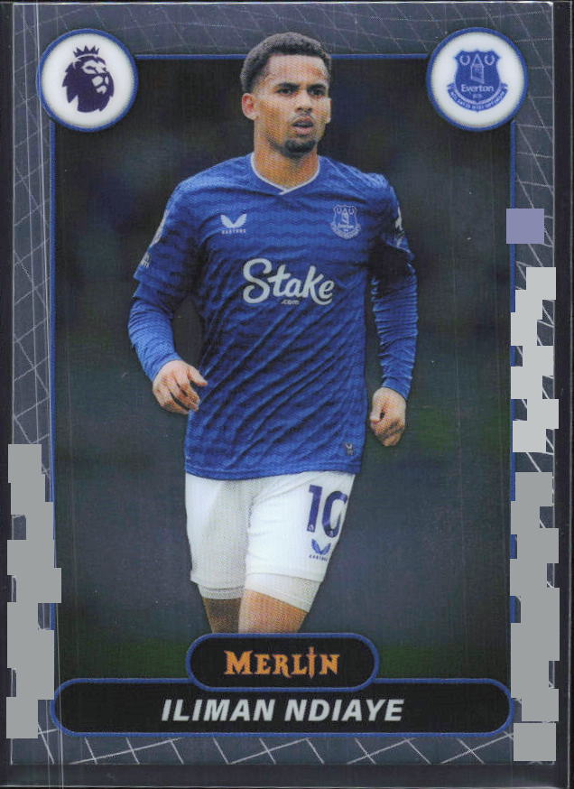 Iliman Ndiaye 2026 Merlin Premier League #82 – framsida