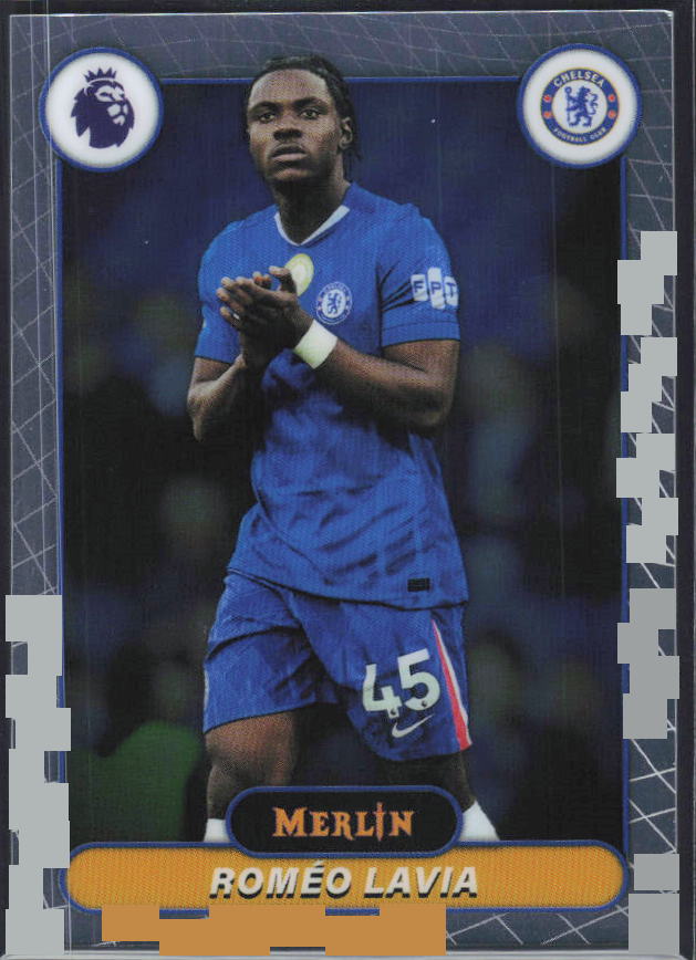 Roméo Lavia 2026 Merlin Premier League #64 – framsida