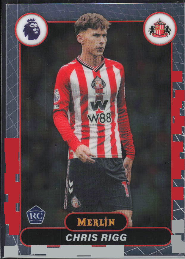 Chris Rigg 2026 Merlin Premier League #163 – framsida