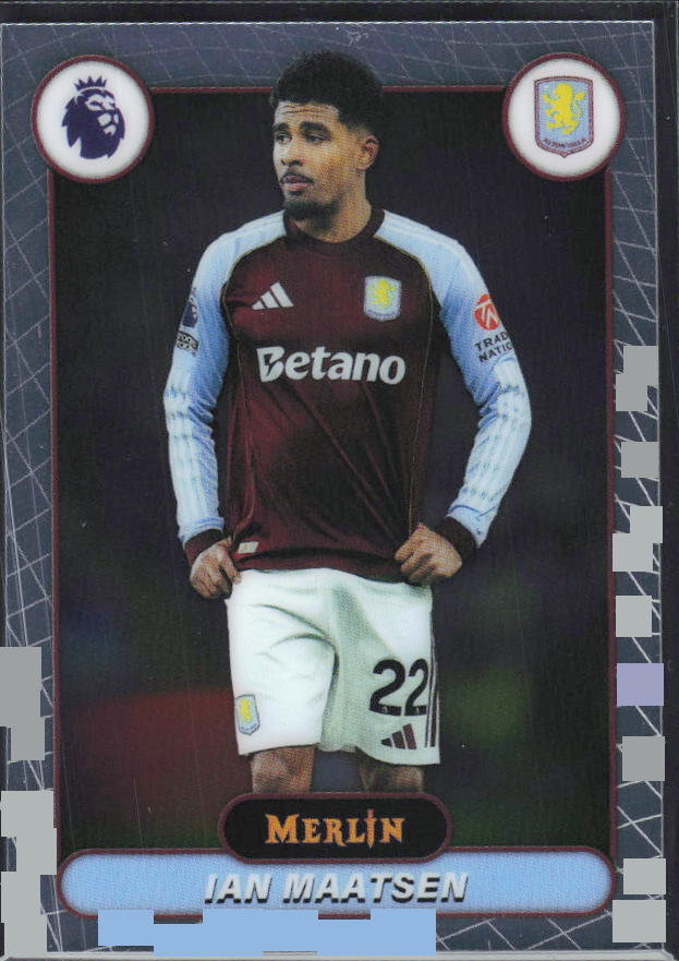 Ian Maatsen 2026 Merlin Premier League #21 – framsida