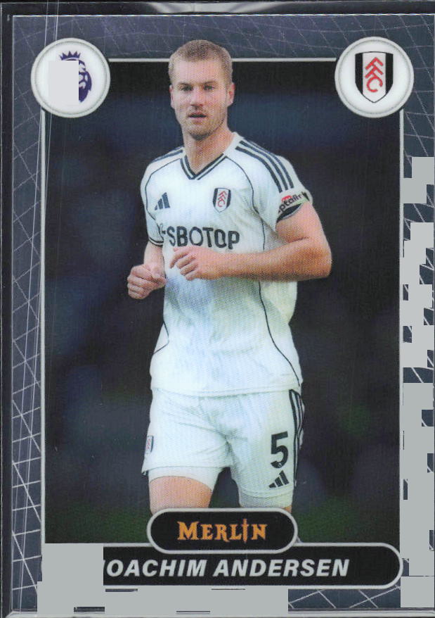 Joachim Andersen 2026 Merlin Premier League #99 – framsida