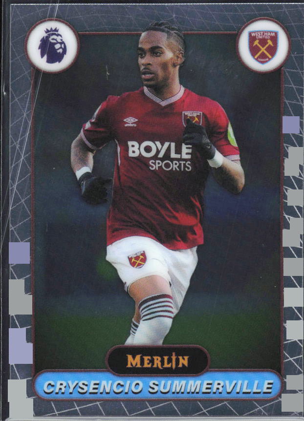 Crysencio Summerville 2026 Merlin Premier League #183 – framsida