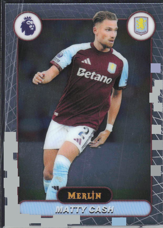 Matty Cash 2026 Merlin Premier League #28 – framsida