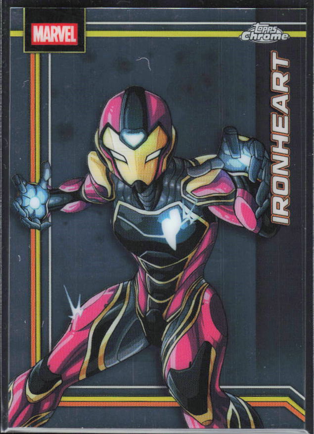 Ironheart 2026 Chrome Marvel #058 – framsida