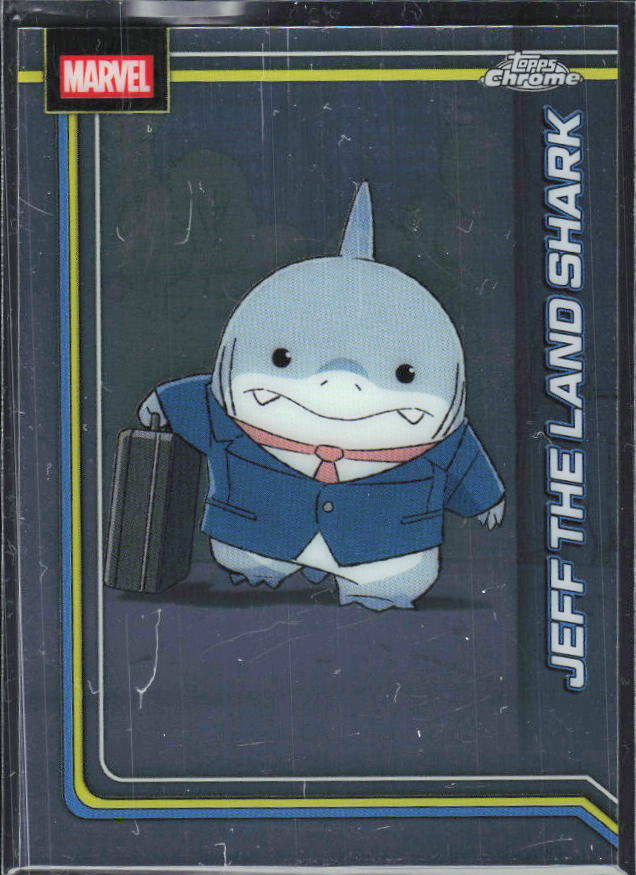 Jeff the Land Shark 2026 Chrome Marvel #060 – framsida