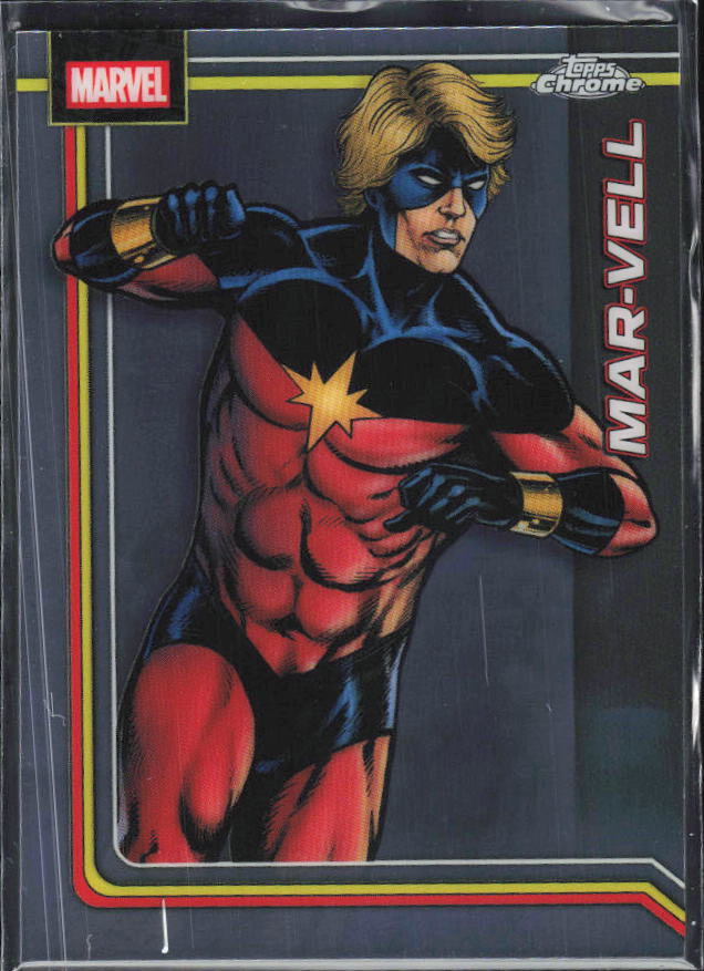 Mar-Vell 2026 Chrome Marvel #135 – framsida