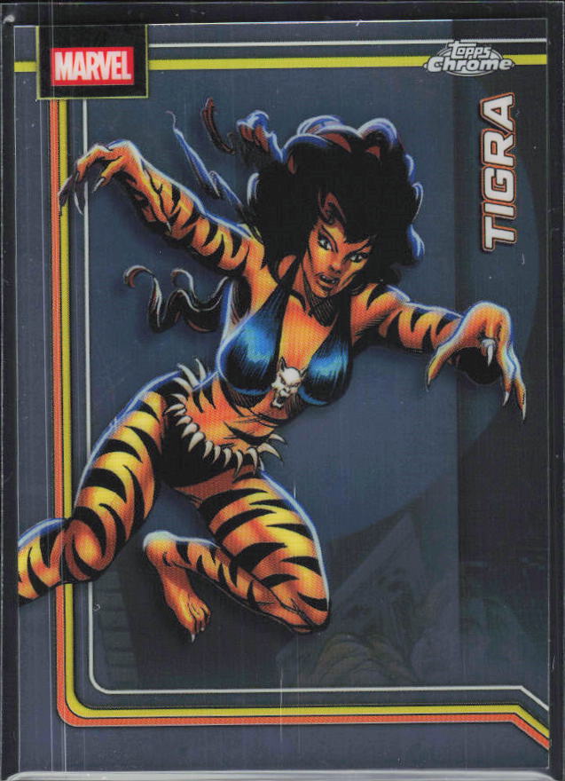 Tigra 2026 Chrome Marvel #179 – framsida