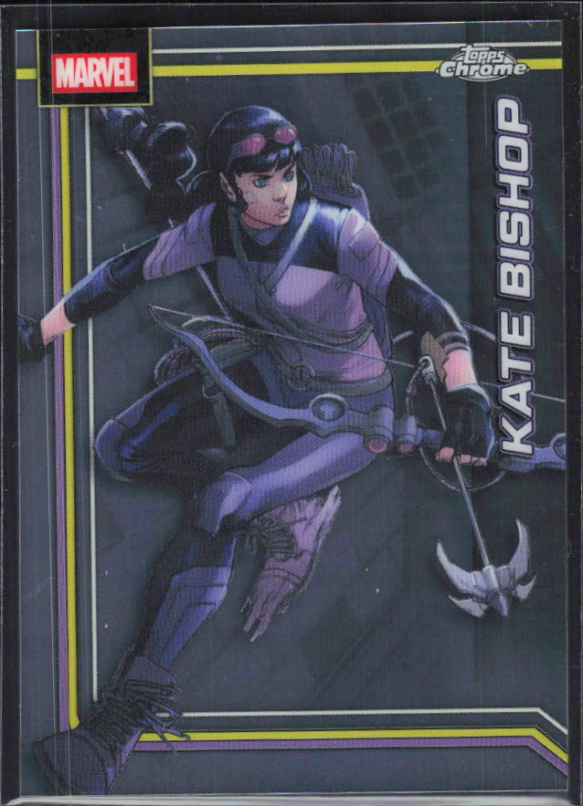 Kate Bishop 2026 Chrome Marvel #063 – framsida