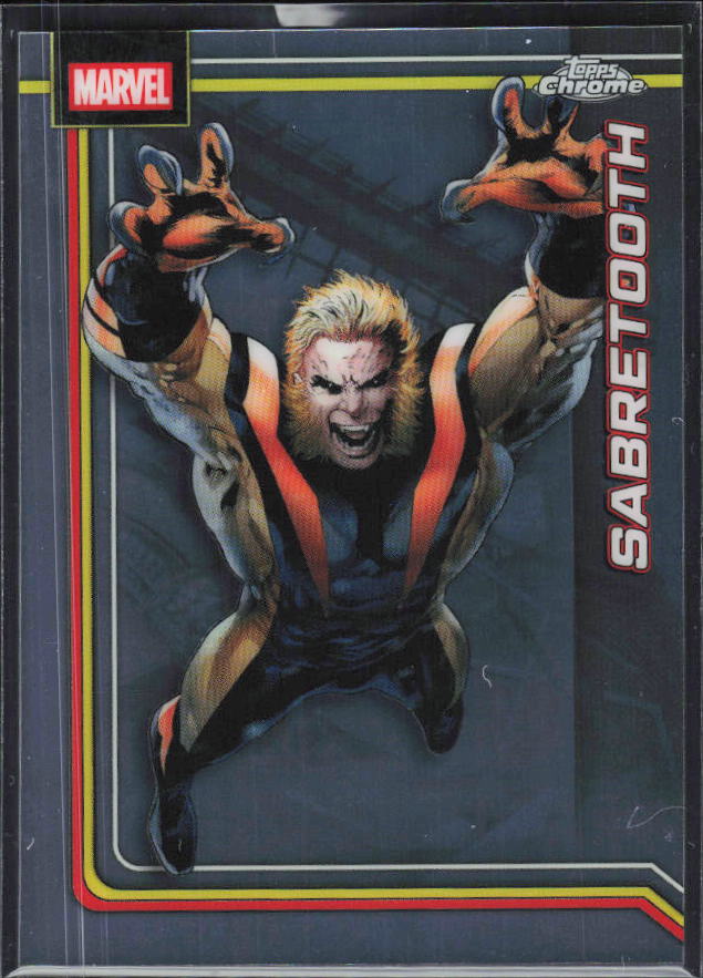 Sabretooth 2026 Chrome Marvel #144 – framsida