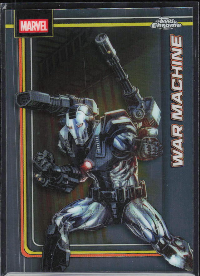 War Machine 2026 Chrome Marvel #193 – framsida