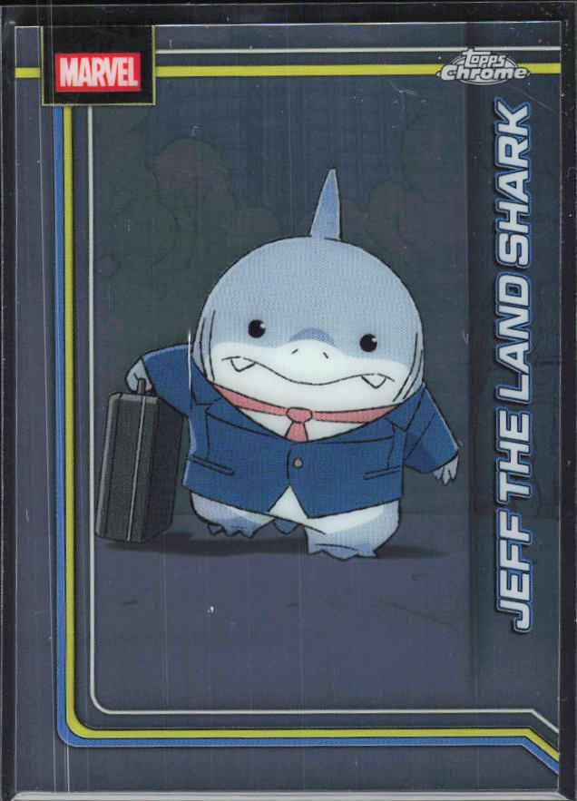 Jeff the Land Shark 2026 Chrome Marvel #060 – framsida