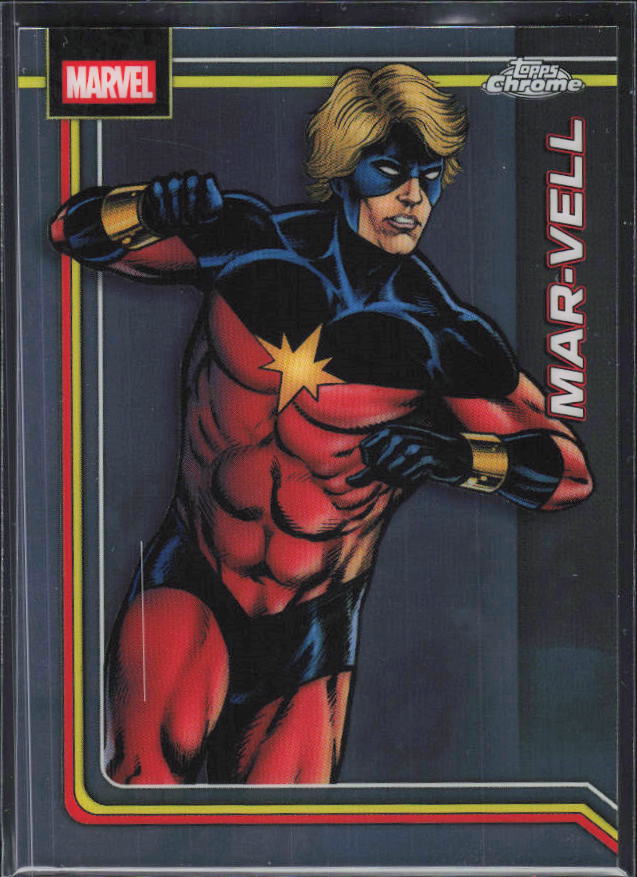 Mar-Vell 2026 Chrome Marvel #135 – framsida