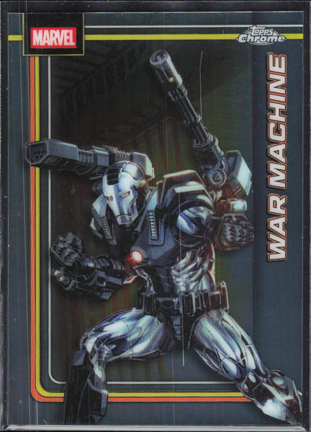 War Machine 2026 Chrome Marvel #193 – framsida
