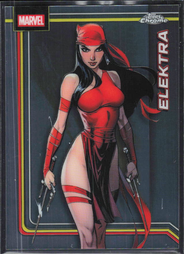 Elektra 2026 Chrome Marvel #116 – framsida