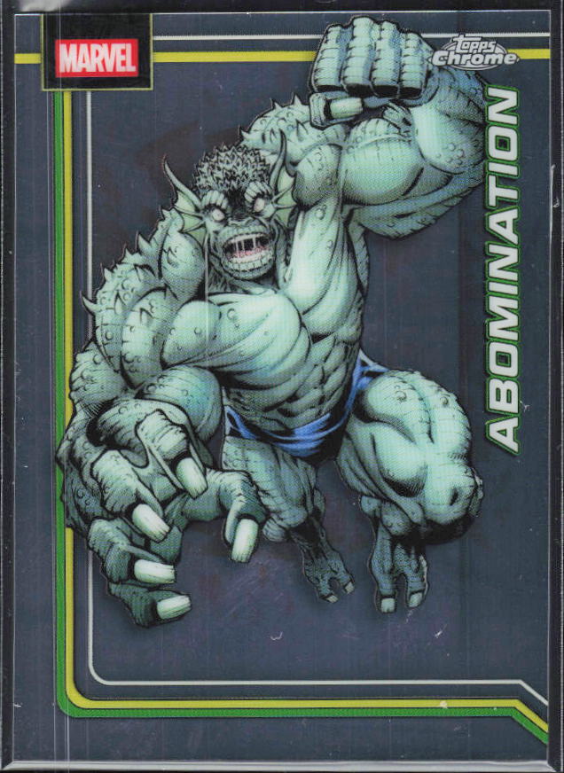 Abomination 2026 Chrome Marvel #001 – framsida