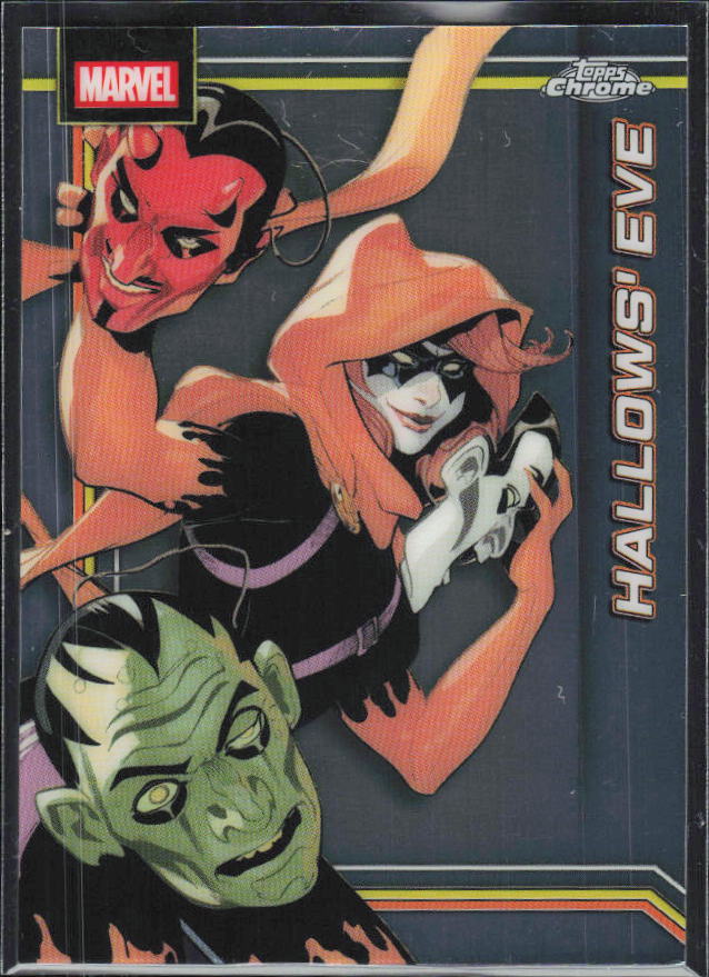 Hallows' Eve 2026 Chrome Marvel #122 – framsida