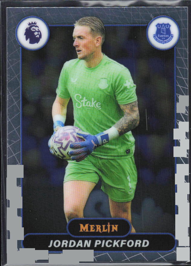 Jordan Pickford 2026 Merlin Premier League #89 – framsida
