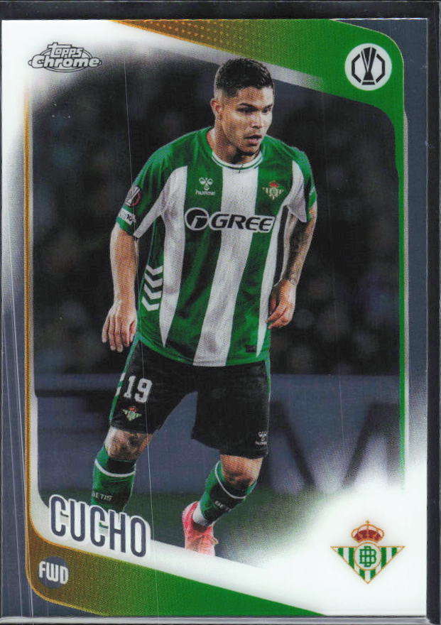 Cucho 2025-26 Chrome UEFA #51 – framsida