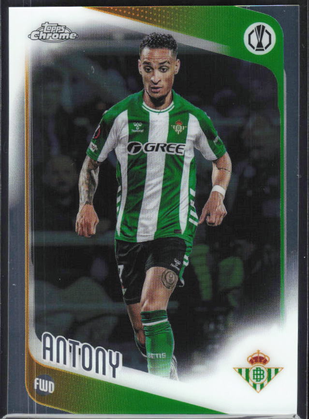 Antony 2025-26 Chrome UEFA #13 – framsida