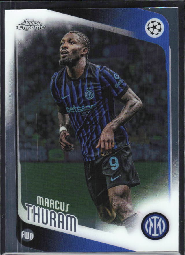 Marcus Thuram 2025-26 Chrome UEFA #48 – framsida