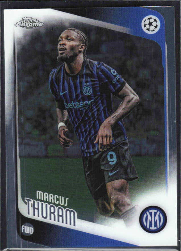 Marcus Thuram 2025-26 Chrome UEFA #48 – framsida
