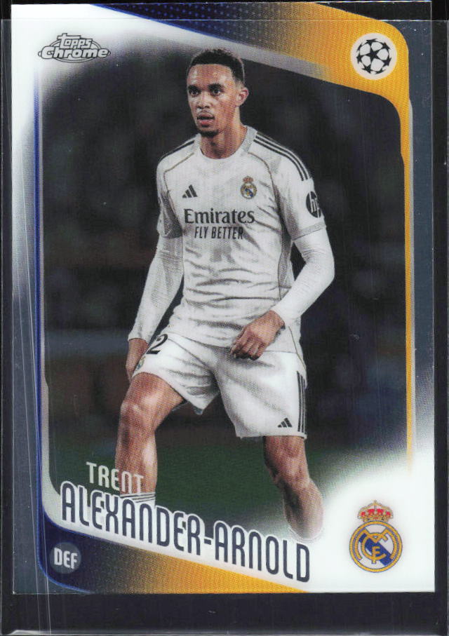 Trent Alexander-Arnold 2025-26 Chrome UEFA #141 – framsida