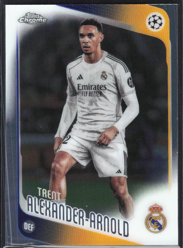 Trent Alexander-Arnold 2025-26 Chrome UEFA #141 – framsida