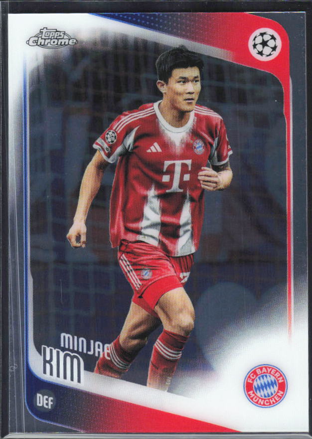 Minjae Kim 2025-26 Chrome UEFA #101 – framsida